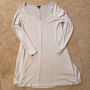 Express light grey dress
